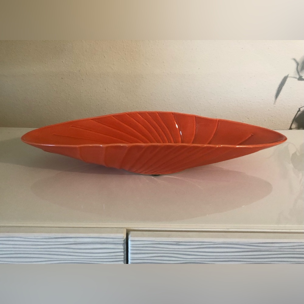 Vintage Haeger Console Table Centerpiece Bowl Large 21” Beautiful midcentury mcm